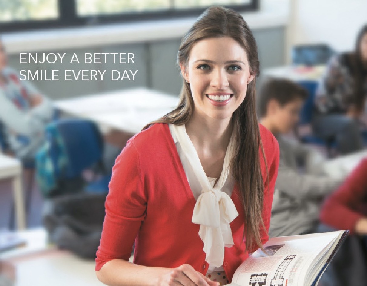 Adult Invisalign patient of Dr. Ressler, Delray Beach Invisalign dentist