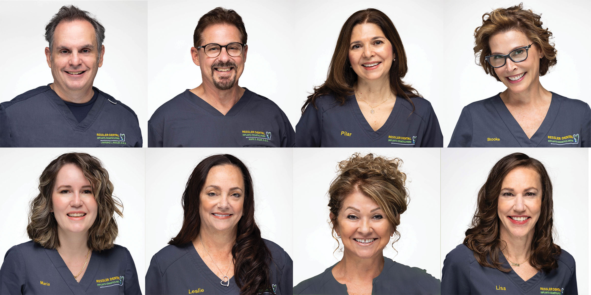 The Ressler Dental specialty team in Delray Beach